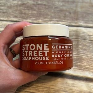 NEW Stone Street Soaphouse Geranimo Wholesome Body Cream- 250mL
